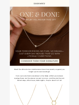 Dogeared - The MVPs of your jewelry box