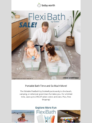 BabyEarth - Life Hack: The Flexi Bath by Stokke®