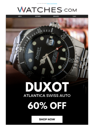 Watches - 60% Off the NEW Duxot Atlantica Swiss 🙌