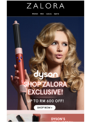 Zalora - Brunei - Dyson’s Strawberry Bronze is Here 🍓