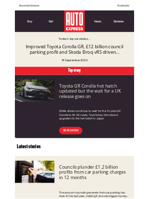 Auto Express (United Kingdom) - Toyota teases us with hot hatch upgrade