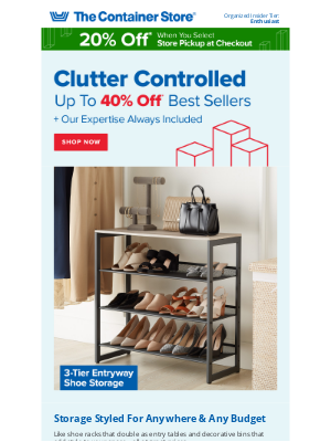The Container Store - Best Sellers. Starting Under $10.