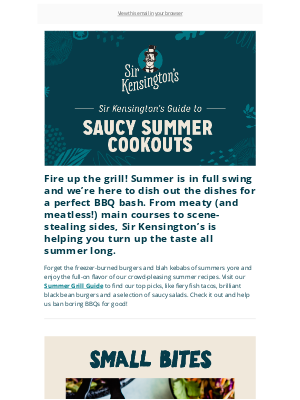 Sir Kensington's - Sir Kensington’s Guide To Saucy Summer Cookouts 🌭🥗🍔