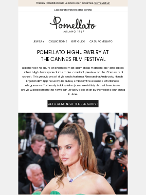 Pomellato - New High Jewelry Shines at Cannes