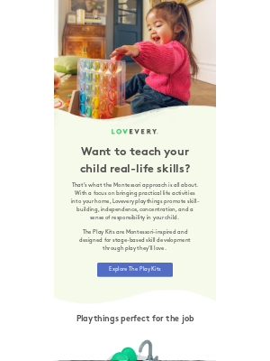Lovevery - Want to teach your child useful skills?