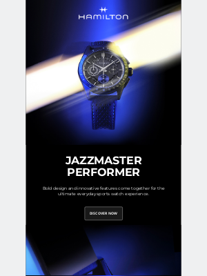 Hamilton Watch - New Jazzmaster Performer