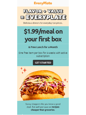 EveryPlate - Is it lunchtime yet? 🤤