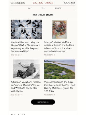 Christie's - Going Once No. 445 | The third Helsinki Biennial