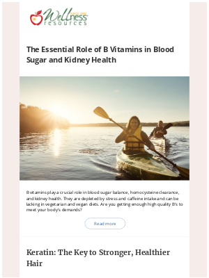 Wellness Resources - B Vitamins for Blood Sugar and Kidney Health