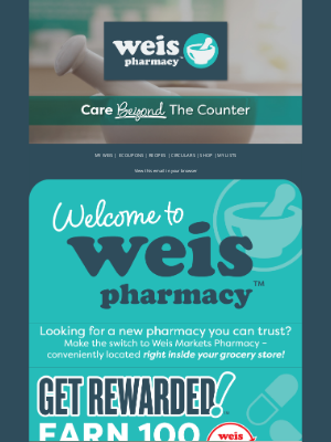 Weis Markets - DAVID, Let Us Take Care Of You!