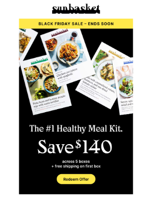 Sun Basket - The #1 Healthy Meal Kit, On Sale!