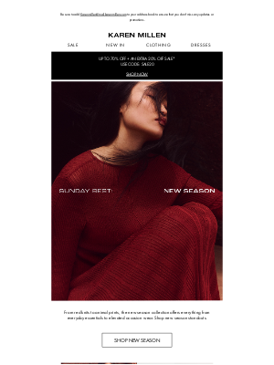 Karen Millen - SUNDAY BEST | Shop New Season ​