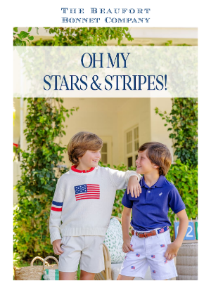The Beaufort Bonnet Company - July 4th is ONE MONTH AWAY!