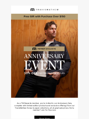 Travis Mathew - It's On! The TravisMathew Anniversary Sale is Here.