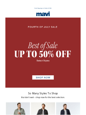 Mavi - The Best of the 4th of July Sale