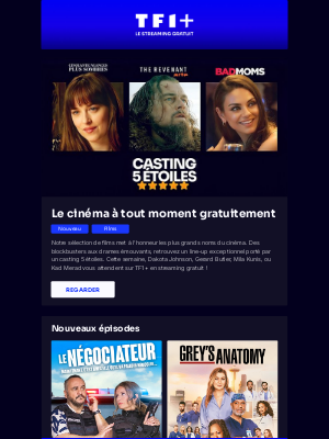 TF1 Replay (France) - Un casting 5 étoiles à tout moment gratuitement !