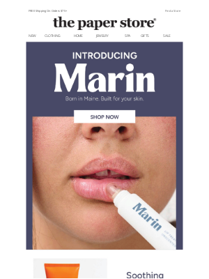 The Paper Store - Marin Skincare is here—and worth the hype!