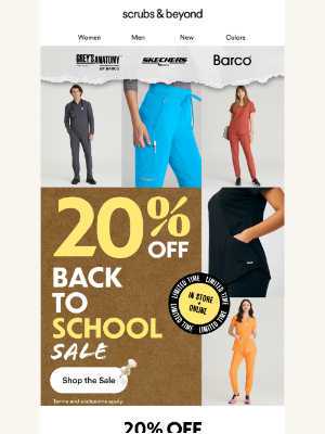 Scrubs & Beyond - ENTIRE STOCK ALERT!