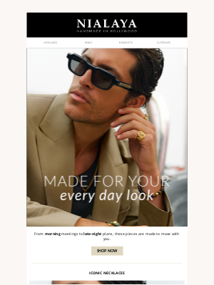 Nialaya Jewelry - Everyday Pieces. Exceptional Craft.