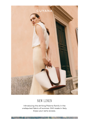 Cuyana - Now in Linen: Paloma Family