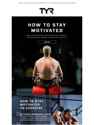 TYR Sport - 🏋️‍♂️ Your Motivation Blueprint: 5 Game-Changing Tips