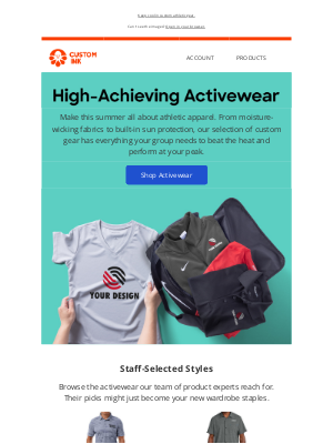 Custom Ink - Get moving with your group