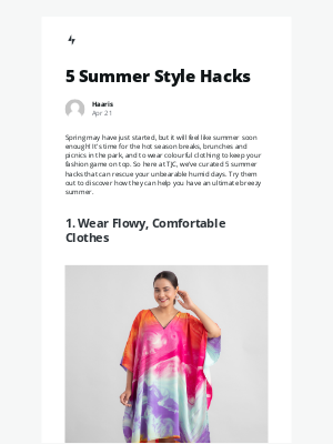 The Jewellery Channel - [New post] 5 Summer Style Hacks