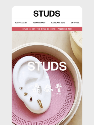 Studs - Sold out in 60 mins 🥟✨