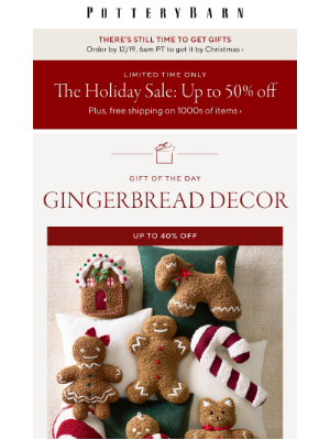 Pottery Barn - Up to 40% off our sweetest gift yet!