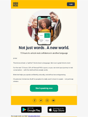 Memrise - This is your moment to really learn a language