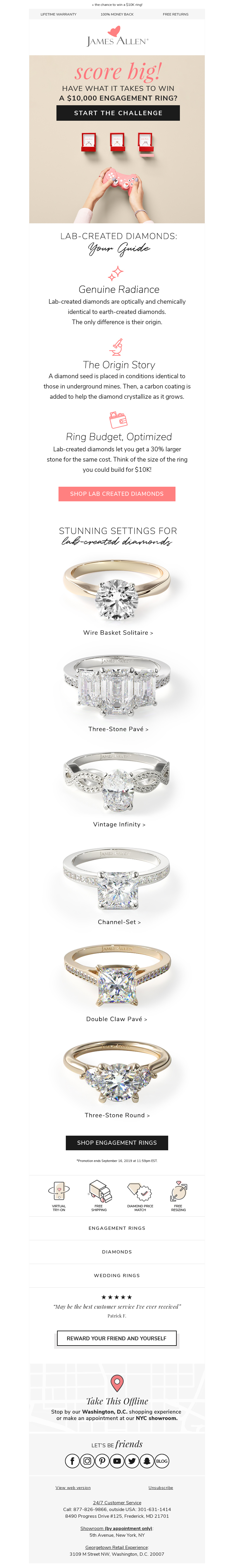 James Allen Rings - A Beginner’s Guide to Lab-Created 💎s