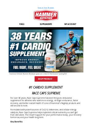 Hammer Nutrition - #1 Cardio Supplement