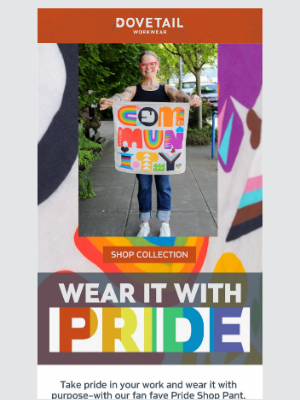 Dovetail Workwear - Wear it with Pride