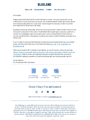 Blueland - Last chance for 30% off!