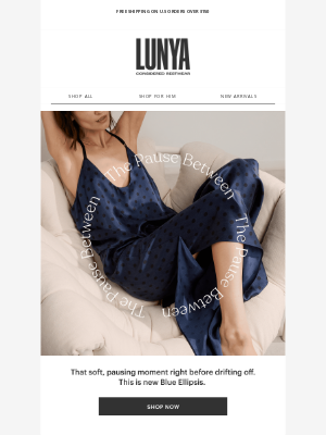 Lunya - NEW BLUE ELLIPSIS