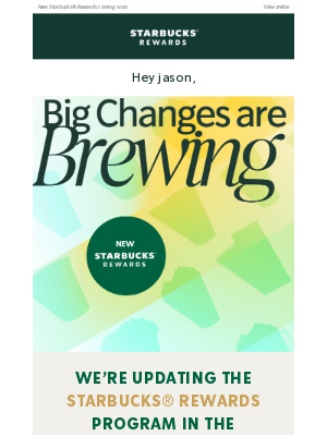 Starbucks UK - Get Ready: Big Changes are brewing! ☕🎉