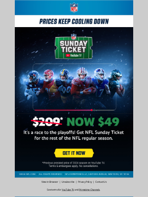 Los Angeles Chargers - Now $49 🎟️