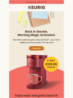 Keurig Canada - Back to busy? 🕒 Let’s brew some joy.