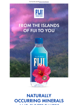 FIJI Water - Bring home Earth’s Finest Water.