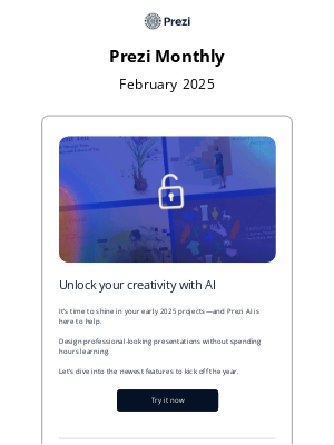 Prezi - 2025’s Prezi AI is here