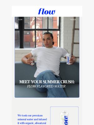 Flow Alkaline Spring Water - Flavor that flows with your vibe 😎