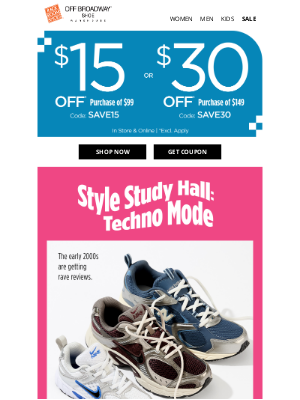 Rack Room Shoes - Those sneakers you've been eyeing? Up to $30 OFF!