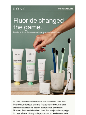 Boka - To fluoride, or not to fluoride?