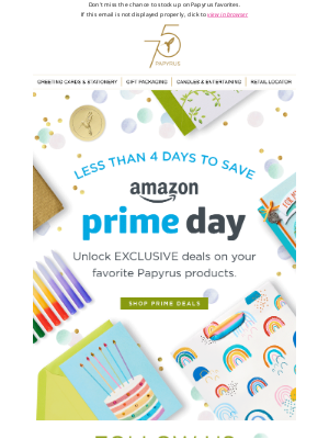 Papyrus - Hurry Theodore! Prime Day Deals You'll Love