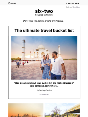 Contiki - The ultimate travel bucket list