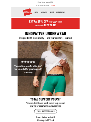 Hanes - Meet the Latest in Innovative Underwear