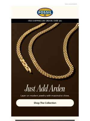 Fossil - ✨ Watch Links As Jewelry? Yes.