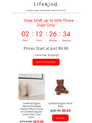 lifekindorganicmattresses - 🇺🇸 SAVE up to 60% Three Days Only