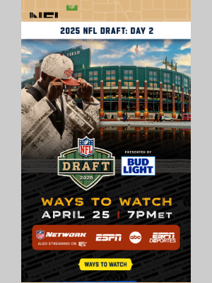Jacksonville Jaguars - The 2025 NFL Draft Presented By Bud Light Rolls On With Rounds 2 & 3!