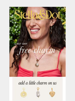 Stella & Dot - ⚡LAST DAY⚡ for your Free Charm!